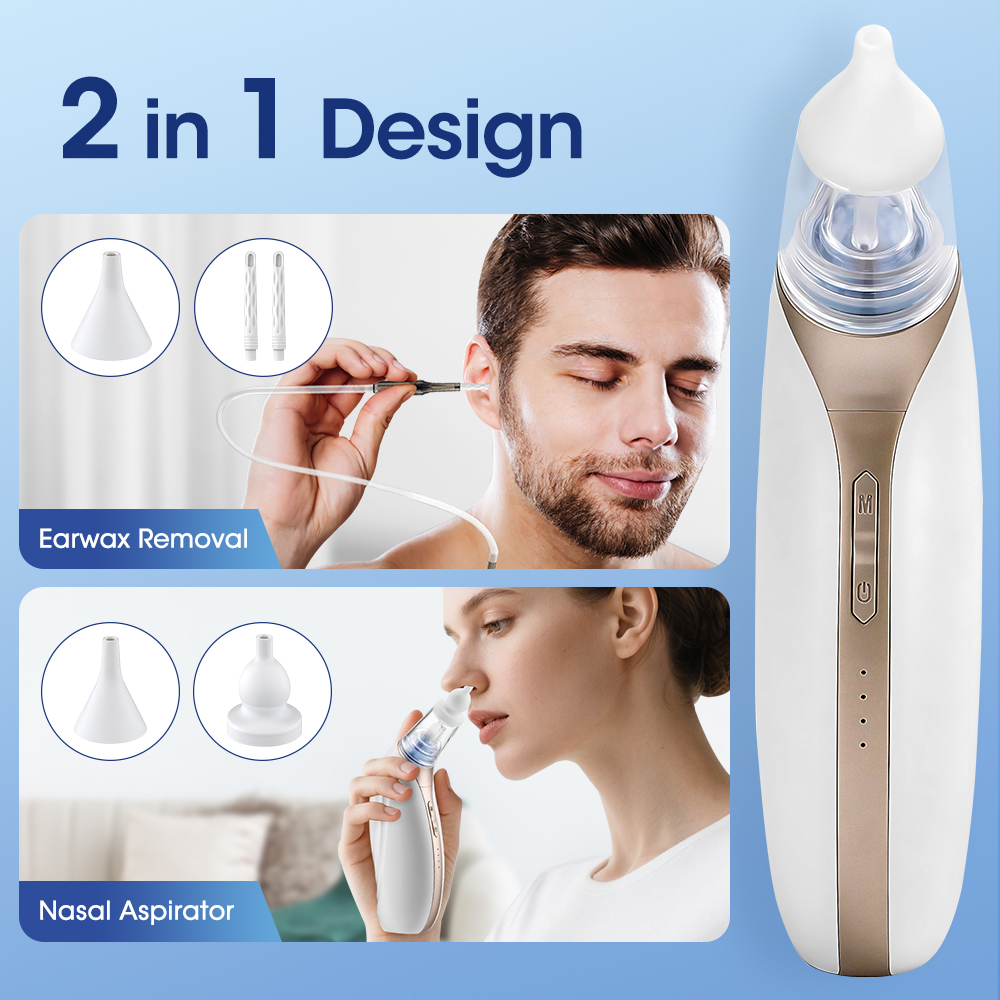 Nasal Aspirator - Ventosa elettrica Aspiratore nasale Pulitore per