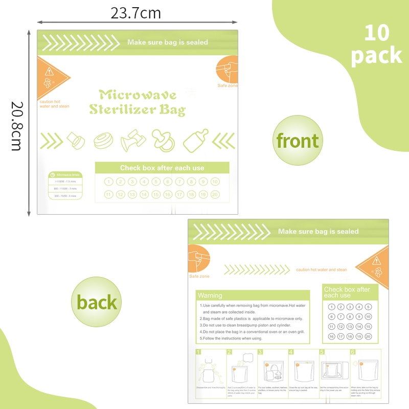 10 Pezzi di Sacchetti Steriliz - Zwitsal Baby Products recensione e prezzo